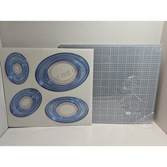 NEW ~ Creative Memories Custom Cutting System Ovals, Mat Lot - Picture 1 of 2